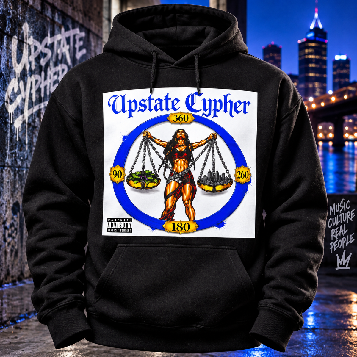 360 logo Hoodie
